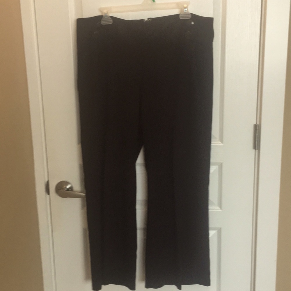 Wide leg black pant - Reitmana